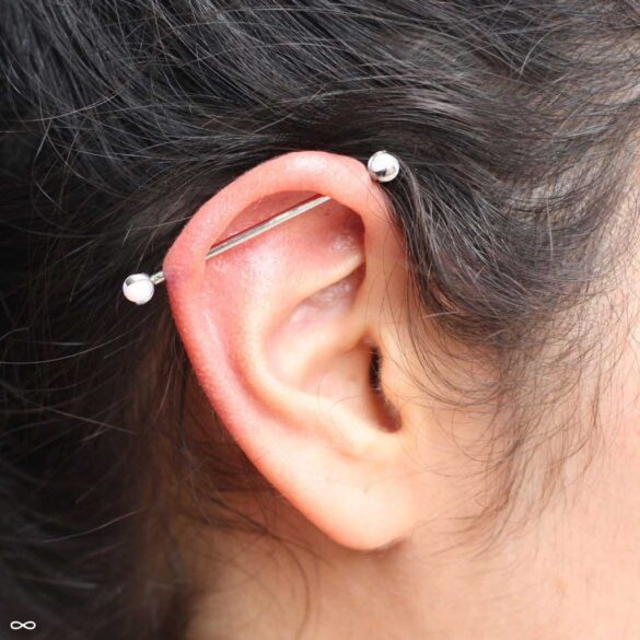 Infected Industrial Piercing Signs, Pictures and How to Treat It