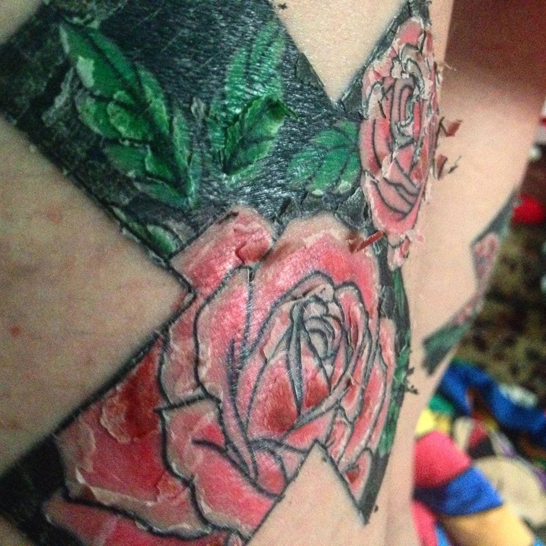 Why Tattoo Peeling Peeling Process Ink And Peeling Tattoo Care 