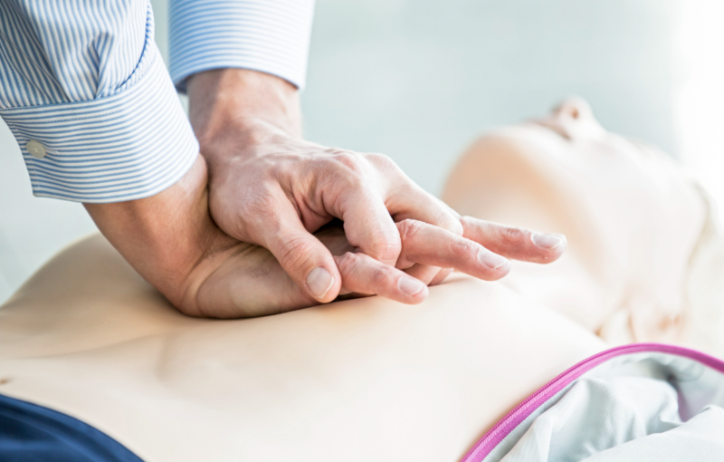 Obtaining a certification in CPR and first aid