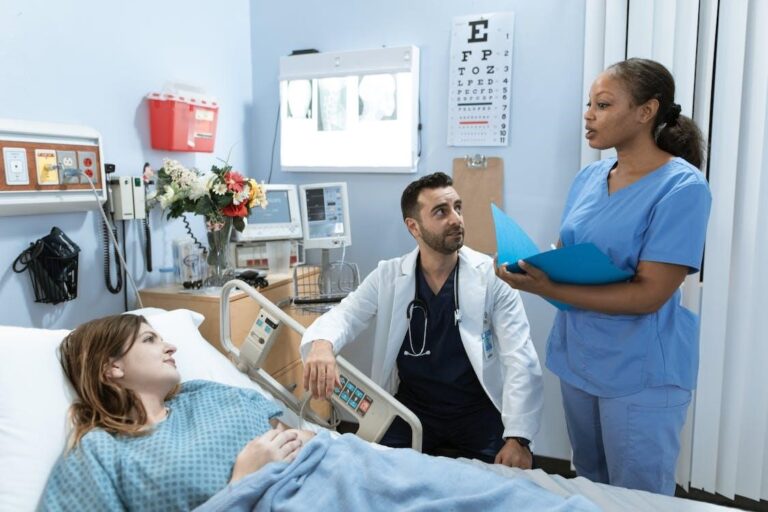 nurse in hospital
